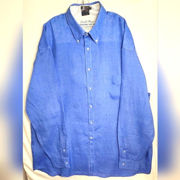 Paul&Shark Linen shirt 3XT - Picture 1 of 11